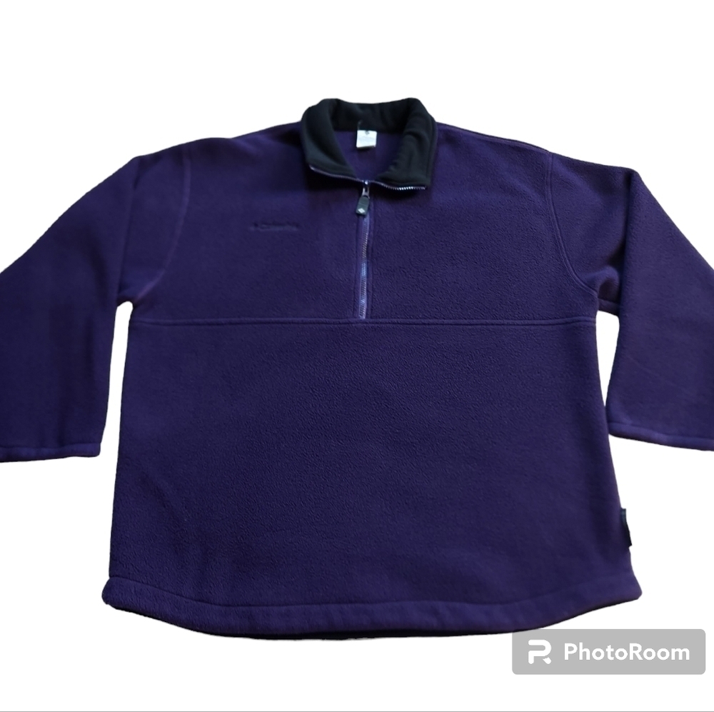 Vintage Womens Columbia Pullover MADE IN USA sz L